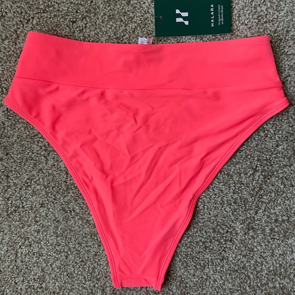HALARA Dreamy Pink Bikini TOP and Crossover Swimsuit BOTTOMS, NWT, Size M (8-10) - Picture 9 of 9